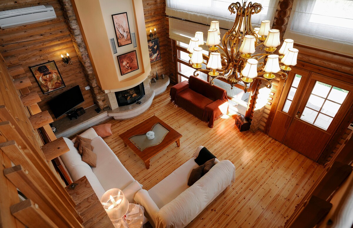Luxurious Finnish Wooden House on the Countryside — Къща в Lakkia